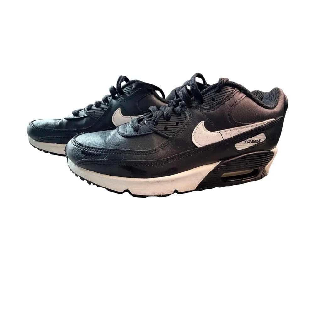 Nike Air Max Black White GS Kids Sneakers Size 6.5Y